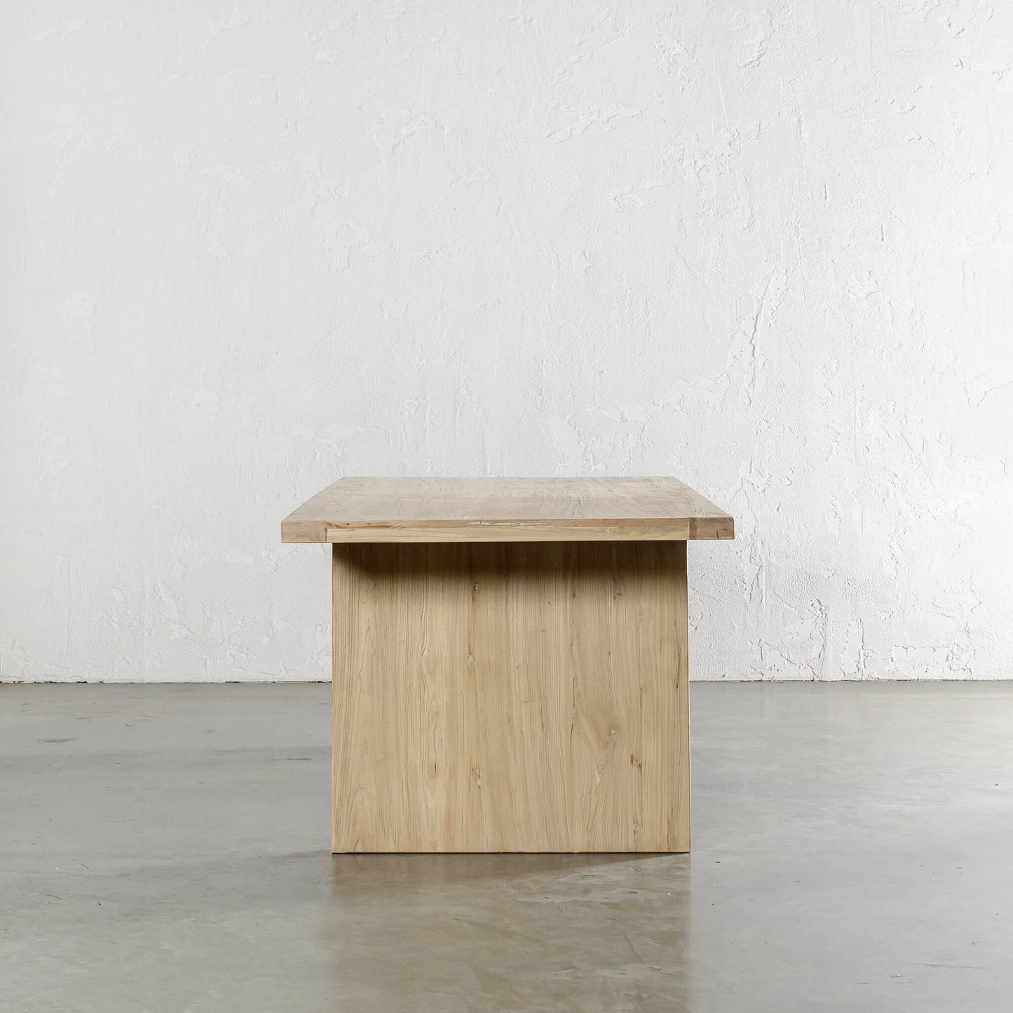 Reclaimed Elm Solid Wood Dining Table