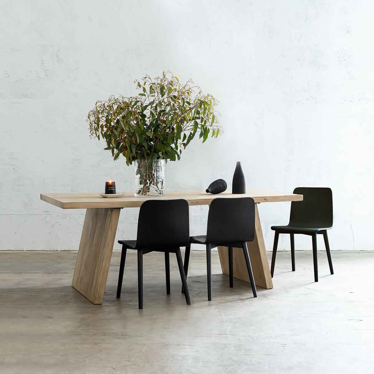 Reclaimed Elm Solid Wood Dining Table