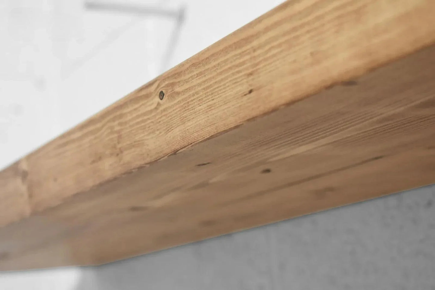 Live Edge Solid Wood Floating Shelf