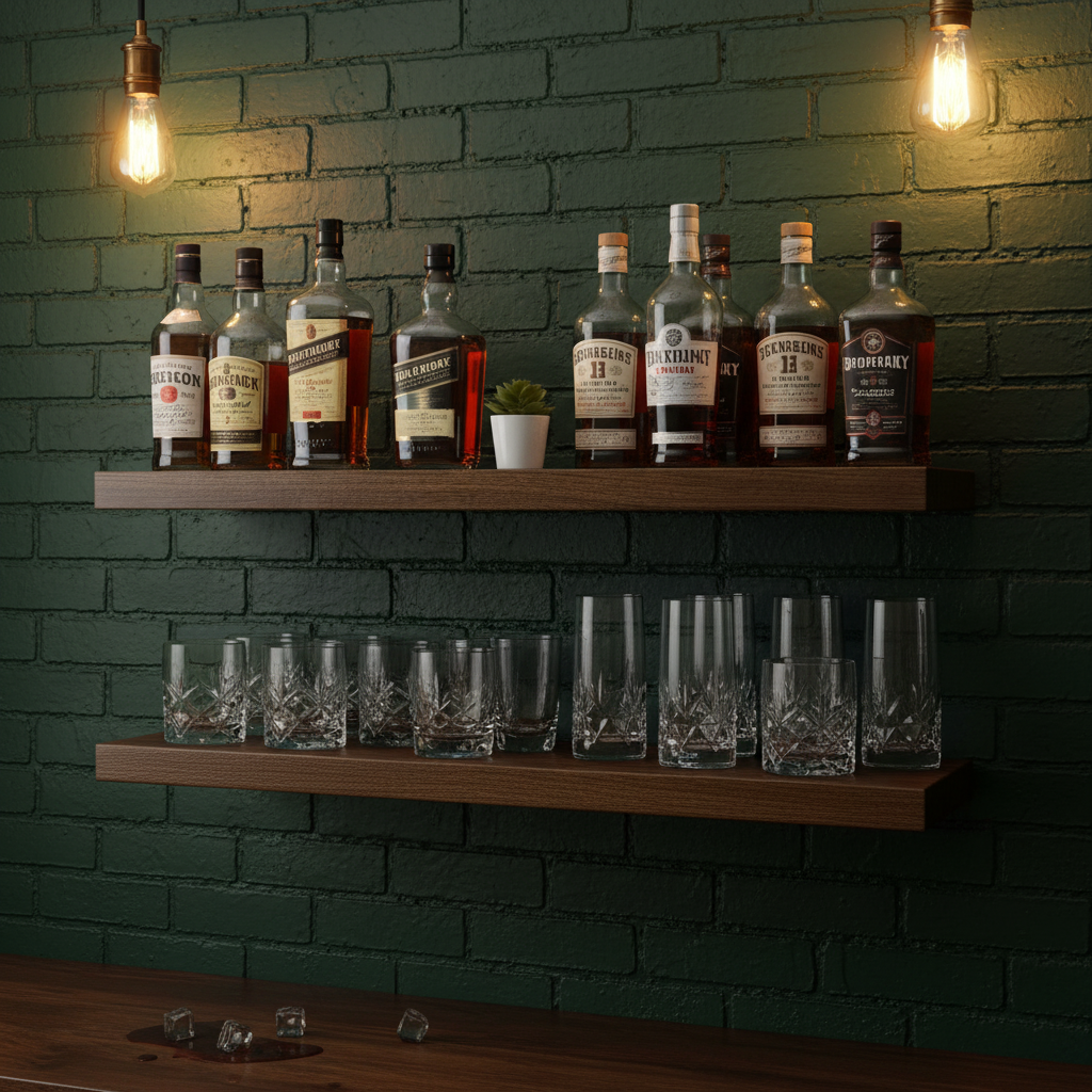 White Oak、Walnut、Red Oak、Cherry Wood、Beech Wood Floating Shelves（Default right angle