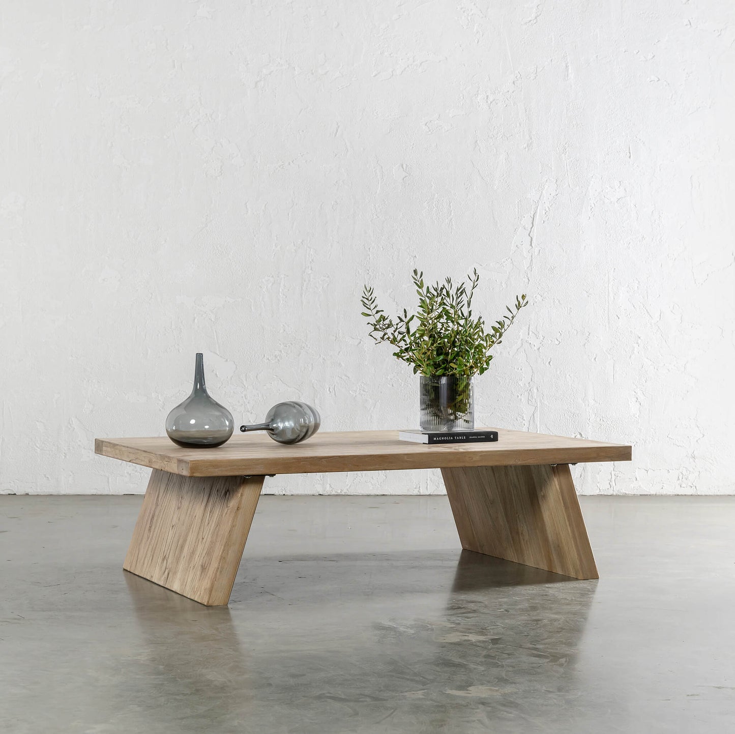 Reclaimed Elm Solid Wood Coffee Table