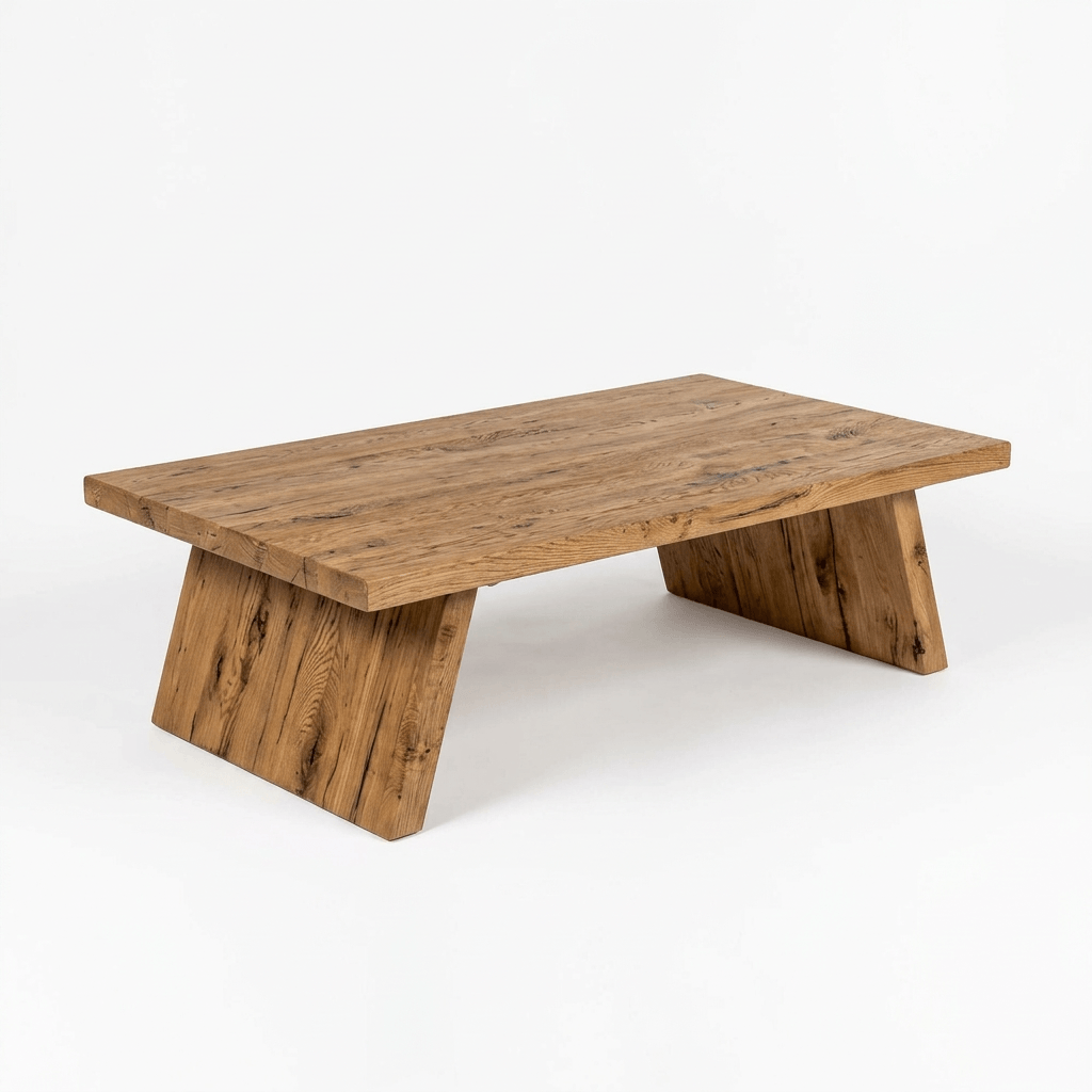 Reclaimed Elm Solid Wood Coffee Table
