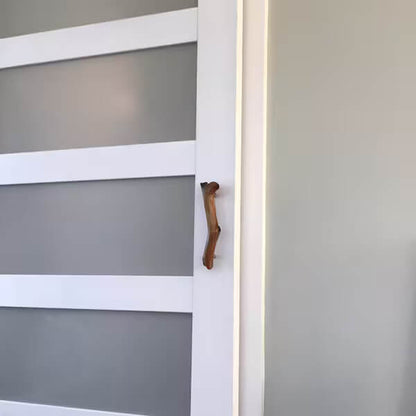 Rustic Reclaimed Driftwood Drawer Pulls – Natural Wooden Cabinet Handles for Vintage & Modern Furniture