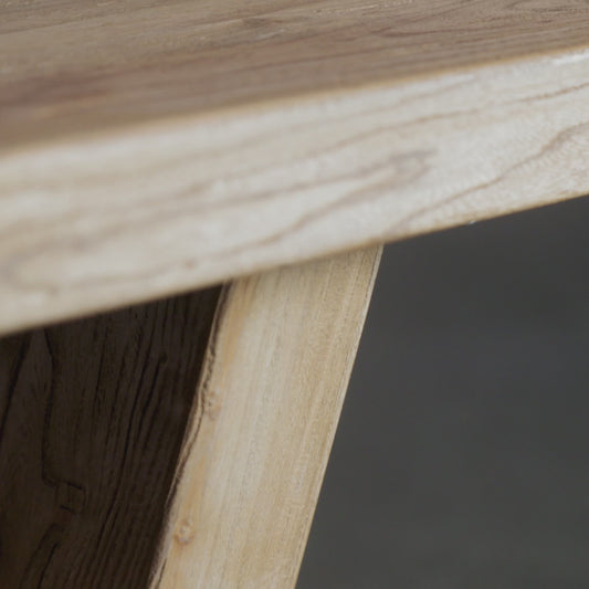 Reclaimed Elm Solid Wood Coffee Table